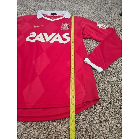 Nike Urawa Red Diamonds Jersey Men's S Japan J-League LS SAVAS